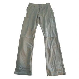 Perilla Gray Hospital Medical Nurse Doctor Scrub Cargo Pants Size Small #5056